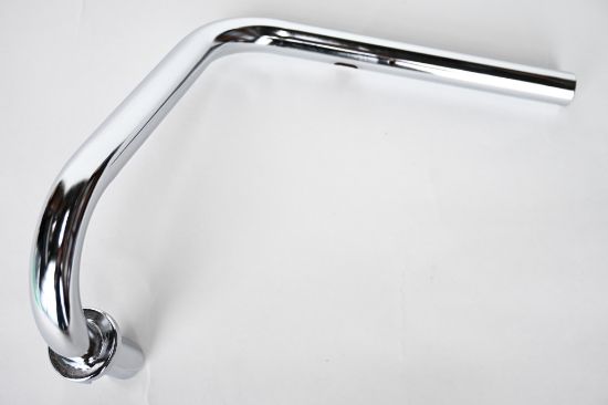 Afbeeldingen van Stuurhelft Honda Dax Links chroom orig.
