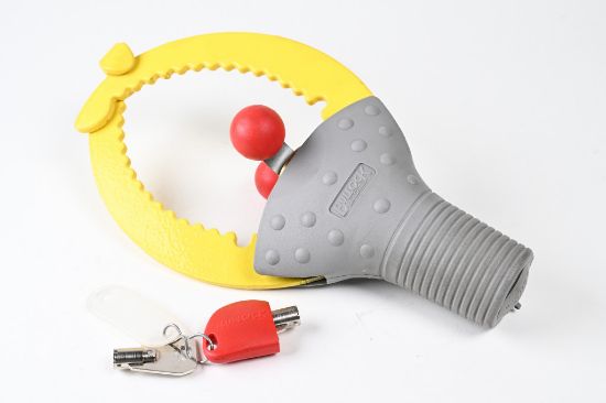 Afbeeldingen van Wielklem motorfietsslot Bullock